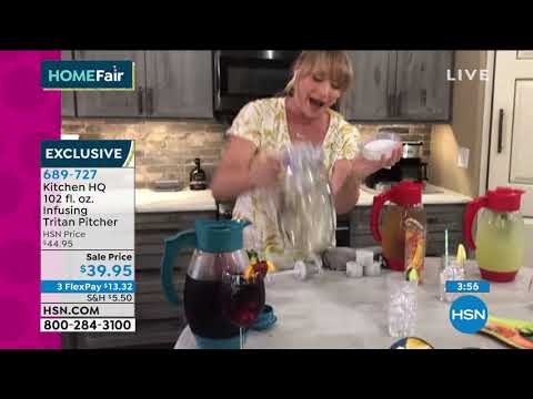 Kitchen HQ 102 fl. oz. Infusing Tritan Pitcher
