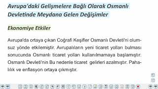 Eğitim Vadisi TYT Tarih 11.Föy Değişen Dünya Dengeleri Karşısında Osmanlı Siyaseti 2 Konu Anlatım Videoları