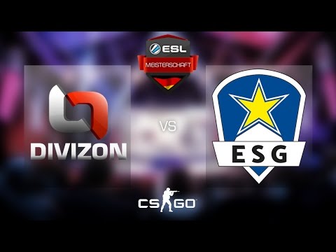 CS:GO - Divizon vs. Euronics [Train] Map 1 - Semifinal - ESL Meisterschaft Winter Finals 2016