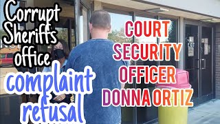 LaSalle County complaint refusal! ADA violations! Illegal signs! Refusal of services!