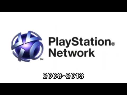 PlayStation Network historical logos