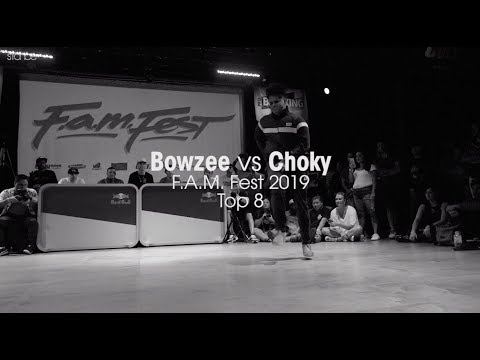 Bowzee vs Choky  [Top 8] // .stance // F.A.M. Fest 2019