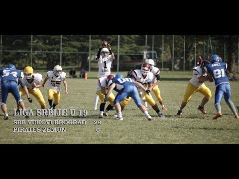 U 19 SBB Vukovi-Pirates Zemun 28-0