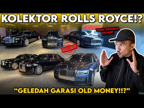 GELEDAH GARASI KOLEKTOR ROLLS ROYCE‼️ISINYA OLD MONEY VIBES BANGET JON⁉️