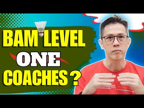Badminton Association Malaysia (BAM) Coaching Certification Level 1 Participant Video (Oct '23, SBA)