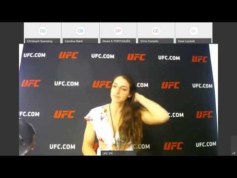 Mackenzie Dern UFC discusses fight vs. Hannah Cifers. May 2020