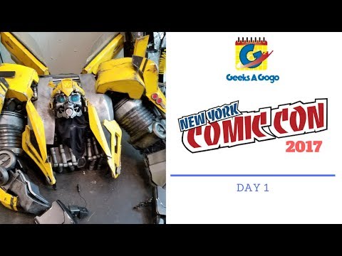 New York Comic Con 2017 - Day 1 Highlights