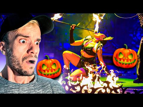 HALLOWEEN NO PARQUE UNIVERSAL STUDIOS DE ORLANDO - Família Brancoala nos EUA