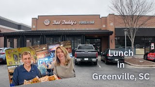 Lunch at BAD DADDY'S BURGER BAR in Greenville, SC - February 2025