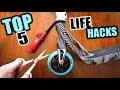TOP 5 SCOOTER LIFE HACKS pt.3 TOP 5 SCOOTER LIFE HACKS pt.3
