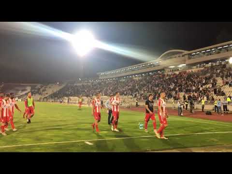 Delije i igrači posle utakmice: Šampioni! | 158. večiti derbi: Partizan - Crvena zvezda 1:1