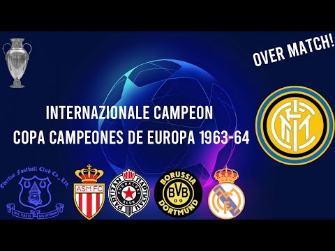 Internazionale campeón Copa de Campeones de Europa 1963-64