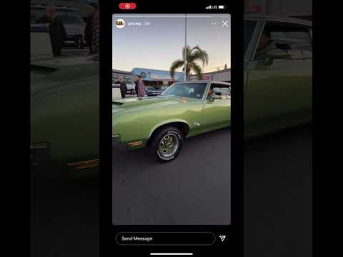 Dre’s 1971 cutlass sx 455 big block beasty 👿 choppy 👂