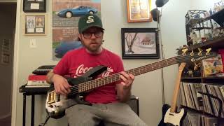 Video thumbnail for Vintage 1990’s Samick Artist Series Saturn 5-String Active Bass For Sale on Reverb by Scott Honea
