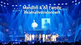 Download lagu Mahalini membawa seluruh keluarganya menyanyi bersama di konser koma - Bawa Dia Kembali mp3