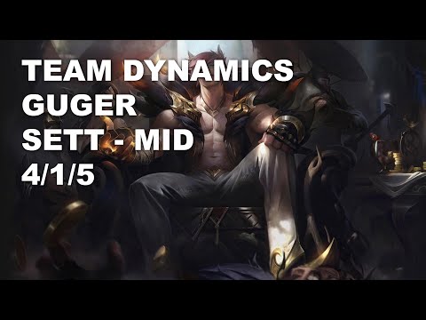 Team Dynamics GuGer Mid Sett vs Nocturne - KR Challenger Rank Game