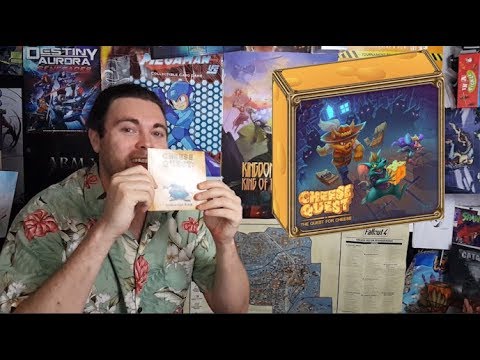 Cheese Quest : The Quest for Cheese Kickstarter Board Game Review