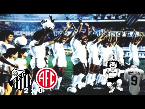Santos 2 x 0 América RJ - 19/01/1983 - Gols inéditos do jogo das estreias