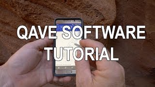 Electronic Cave Survey with Qave