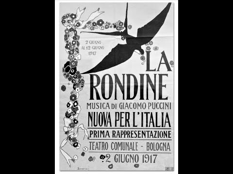 G. Puccini - LA RONDINE - Venezia 1983 - Sass, Bello, Cosotti - GELMETTI