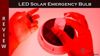LED Solar Bulb Review