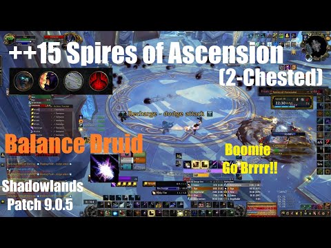 +15 Spires of Ascension Chested - Night Fae Balance Druid Druid PoV - World of Warcraft Shadowlands