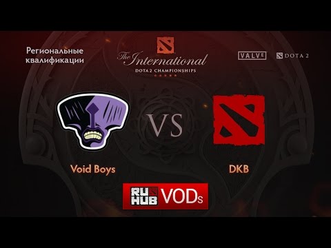 Void Boys vs DrinkingBoys.Квалификации TI6, NA