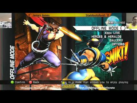 UMvC3 Singles Tournament - Vancouver Overture 16