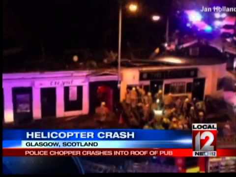 Police Helicopter Crashes Into Crowded Pub in Scotland