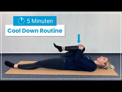 5 Minuten dehnen nach dem Sport ➡️ Deine sanfte Cool Down Routine