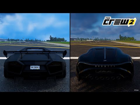 The Crew 2 | Lamborghini Reventon 2007 vs. Bugatti La Voiture Noire 2019 Performance Comparison