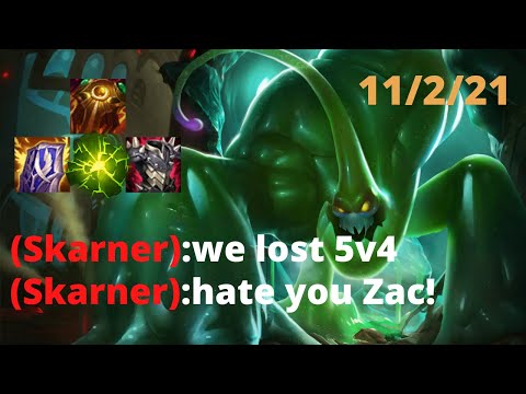 ZAC Is One Of The Few Champions Who Can CARRY Your Team 4vs5