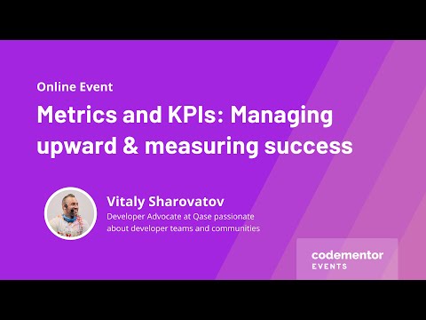 Metrics and KPIs: Managing upwards and measuring success | Vitaly Sharovatov from Qase