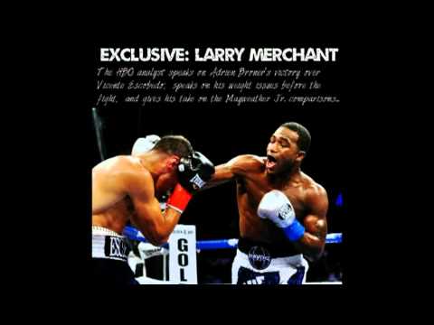 "It's a good thing for him to be compared to Mayweather" - Larry Merchant on Adrien Broner