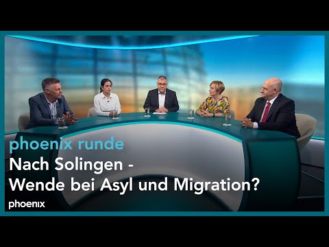 phoenixRunde: Nach Solingen - Wende bei Asyl und Migration?