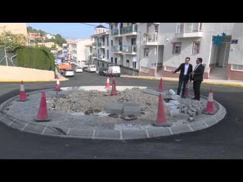 La Nucía amplia 22 tramos de aceras y crea un nueva rotonda aprovechando las obras de reasfaltado
