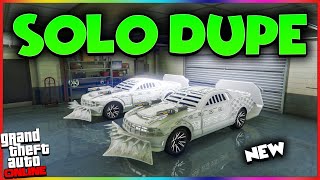 SOLO! | GTA 5 ONLINE CAR DUPLICATION GLITCH | gta 5 money glitch | gta 5 duplication glitch