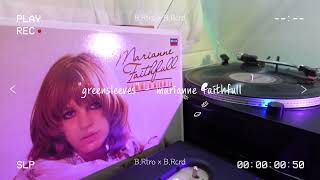 손탄바이닐 MARIANNE FAITHFULL (SUMMER NIGHTS) 중 &quot;GREENSLEEVES&quot;
