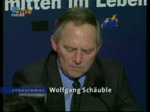 Wolfgang Schäuble und die 100.000 Mark aus dem schwarzen Koffer. NDR Panorama
