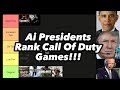U S Presidents Make A Call Of Duty Tier List