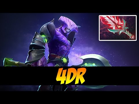 4dr Plays Faceless Void WITH BLOODTHORN - Dota 2