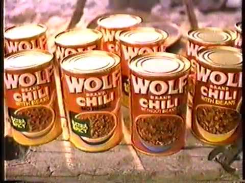 1985 Wolf Brand Chili "Camping Prospector" TV Commercial