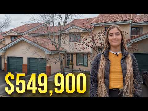 $549,900 Townhouse Backs Onto Nature Reserve in Calgary — Tour Inside!