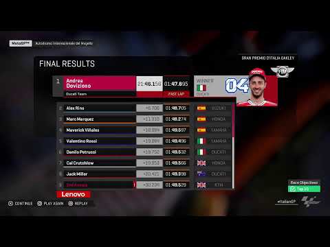 MotoGP 19 Career Mode | Italian GP | ANCAJA VS MARQUEZ VS DOVIZIOSO