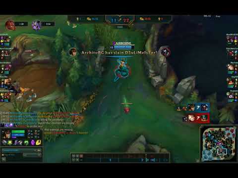 League of Legends cassiopeia runing down the enemy team