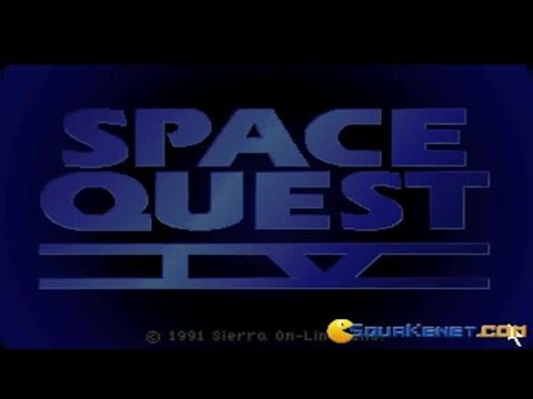 Space Quest 4 - Roger Wilco and the Time Rippers gameplay (PC Game, 1991)