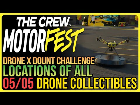 All Drone Collectibles The Crew Motorfest - Donut X Drone