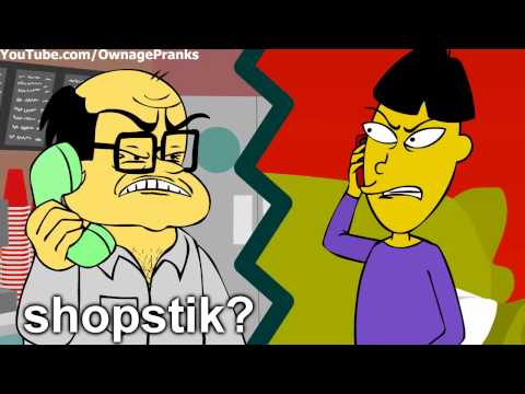 Angry Asian Restaurant Prank Call ANIMATED   Ownage Pranks