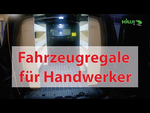 Handwerker Auto Ausstattung aus Holz - Mein Mercedes Citan bekommt Regale