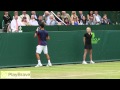 Djokovic & Dimitrov impersonate Maria Sharapova at The Boodles 2013